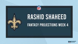 Rashid Shaheed Fantasy Week 4: Projections vs. Bills, Points and Stats, Start or Sit