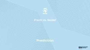 Frech vs. Seidel Prediction at the China Open – Wednesday, September 24