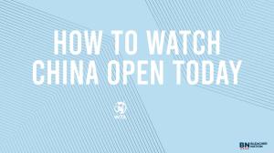 China Open Schedule Tuesday, September 30: Matchups & TV/Live Stream Info