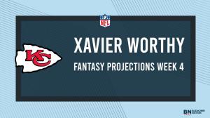 Xavier Worthy Fantasy Week 4: Projections vs. Ravens, Points and Stats, Start or Sit