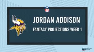 Jordan Addison Fantasy Week 1: Projections vs. Bears, Points and Stats, Start or Sit