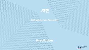 Tsitsipas vs. Musetti Prediction at the Erste Bank Open – Monday, October 20