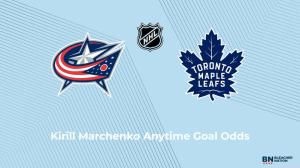 Will Kirill Marchenko Score a Goal vs. the Toronto Maple Leafs on October 29?