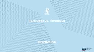 Tararudee vs. Timofeeva Prediction at the Chennai Open – Monday, October 27