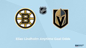 Will Elias Lindholm Score a Goal vs. the Vegas Golden Knights on October 16?