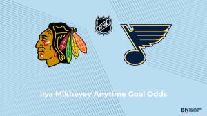 Will Ilya Mikheyev Score a Goal vs. the St. Louis Blues on October 15?