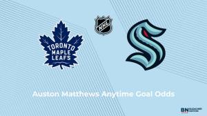 Will Auston Matthews Score a Goal vs. the Seattle Kraken on October 18?