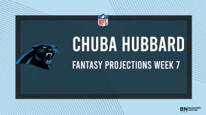 Chuba Hubbard Fantasy Week 7: Projections vs. Jets, Points and Stats, Start or Sit