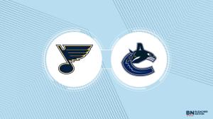 Blues vs. Canucks Prediction: Picks, Live Odds and Moneyline – Thursday, October 30, 2025
