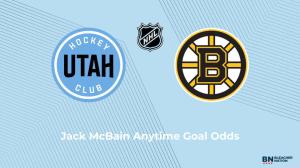Will Jack McBain Score a Goal vs. the Boston Bruins on October 19?