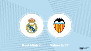 Where to Watch Real Madrid vs. Valencia CF: TV Channel, Start Time and Live Stream