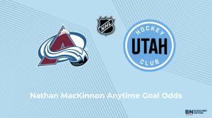 Will Nathan MacKinnon Score a Goal vs. the Utah Mammoth on October 9?