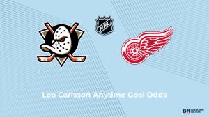 Will Leo Carlsson Score a Goal vs. the Detroit Red Wings on October 31?