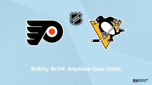 Will Bobby Brink Score a Goal vs. the Pittsburgh Penguins on October 28?