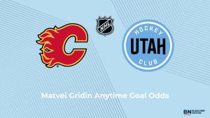 Will Matvei Gridin Score a Goal vs. the Utah Mammoth on October 15?