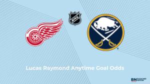 Will Lucas Raymond Score a Goal vs. the Buffalo Sabres on November 15?