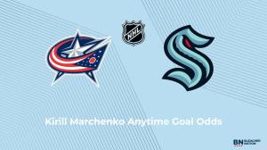 Will Kirill Marchenko Score a Goal vs. the Seattle Kraken on November 11?