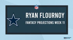 Ryan Flournoy Fantasy Week 11: Projections vs. Raiders, Points and Stats, Start or Sit