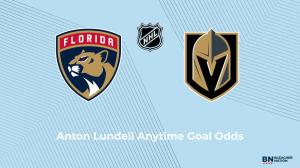 Will Anton Lundell Score a Goal vs. the Vegas Golden Knights on November 10?