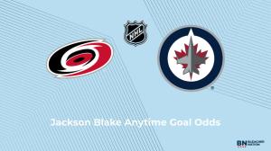 Will Jackson Blake Score a Goal vs. the Winnipeg Jets on November 21?