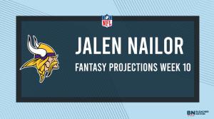 Jalen Nailor Fantasy Week 10: Projections vs. Ravens, Points and Stats, Start or Sit