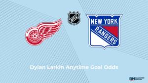 Will Dylan Larkin Score a Goal vs. the New York Rangers on November 7?
