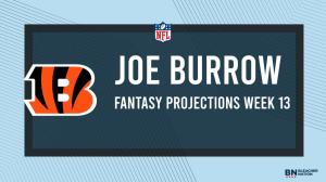 Joe Burrow Fantasy Week 13: Projections vs. Ravens, Points and Stats, Start or Sit