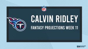 Calvin Ridley Fantasy Week 11: Projections vs. Texans, Points and Stats, Start or Sit
