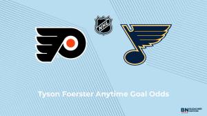 Will Tyson Foerster Score a Goal vs. the St. Louis Blues on November 14?