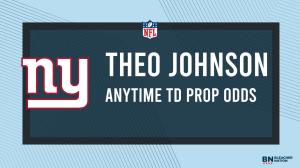 Theo Johnson Player Props Week 10: Anytime TD Props and Odds vs. the Bears