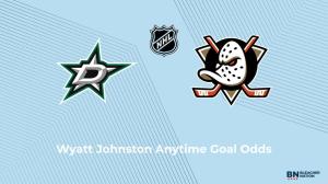 Will Wyatt Johnston Score a Goal vs. the Anaheim Ducks on November 6?