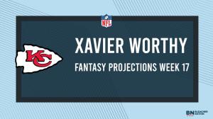 Xavier Worthy Fantasy Week 17: Projections vs. Broncos, Points and Stats, Start or Sit