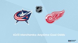 Will Kirill Marchenko Score a Goal vs. the Detroit Red Wings on December 4?