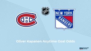 Will Oliver Kapanen Score a Goal vs. the New York Rangers on December 13?