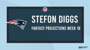 Stefon Diggs Fantasy Week 18: Projections vs. Dolphins, Points and Stats, Start or Sit