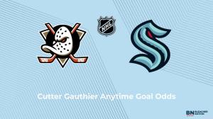 Will Cutter Gauthier Score a Goal vs. the Seattle Kraken on December 22?