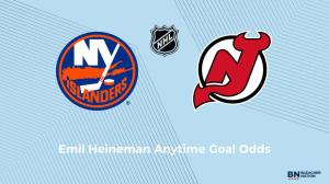 Will Emil Heineman Score a Goal vs. the New Jersey Devils on December 23?
