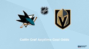 Will Collin Graf Score a Goal vs. the Vegas Golden Knights on January 11?