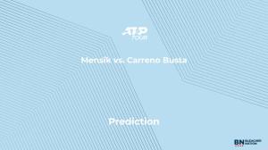 Mensik vs. Carreno Busta Prediction at the Australian Open – Monday, January 19