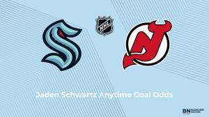 Will Jaden Schwartz Score a Goal vs. the New Jersey Devils on January 14?