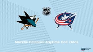 Will Macklin Celebrini Score a Goal vs. the Columbus Blue Jackets on January 6?