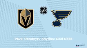 Will Pavel Dorofeyev Score a Goal vs. the St. Louis Blues on January 10?