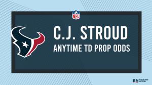 C.J. Stroud Player Props AFC Divisional Round: Anytime TD Props & Odds vs. the Patriots