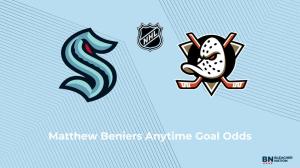 Will Matthew Beniers Score a Goal vs. the Anaheim Ducks on February 3?
