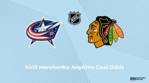 Will Kirill Marchenko Score a Goal vs. the Chicago Blackhawks on February 4?