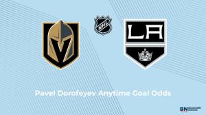 Will Pavel Dorofeyev Score a Goal vs. the Los Angeles Kings on February 25?