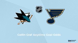 Will Collin Graf Score a Goal vs. the St. Louis Blues on March 6?