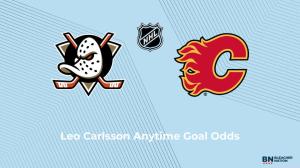 Will Leo Carlsson Score a Goal vs. the Calgary Flames on March 1?