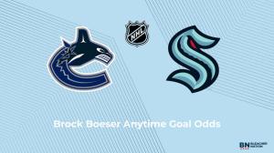 Will Brock Boeser Score a Goal vs. the Seattle Kraken on March 14?