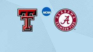 Texas Tech vs. Alabama: Start Time, Streaming Live, TV Channel, How to Watch